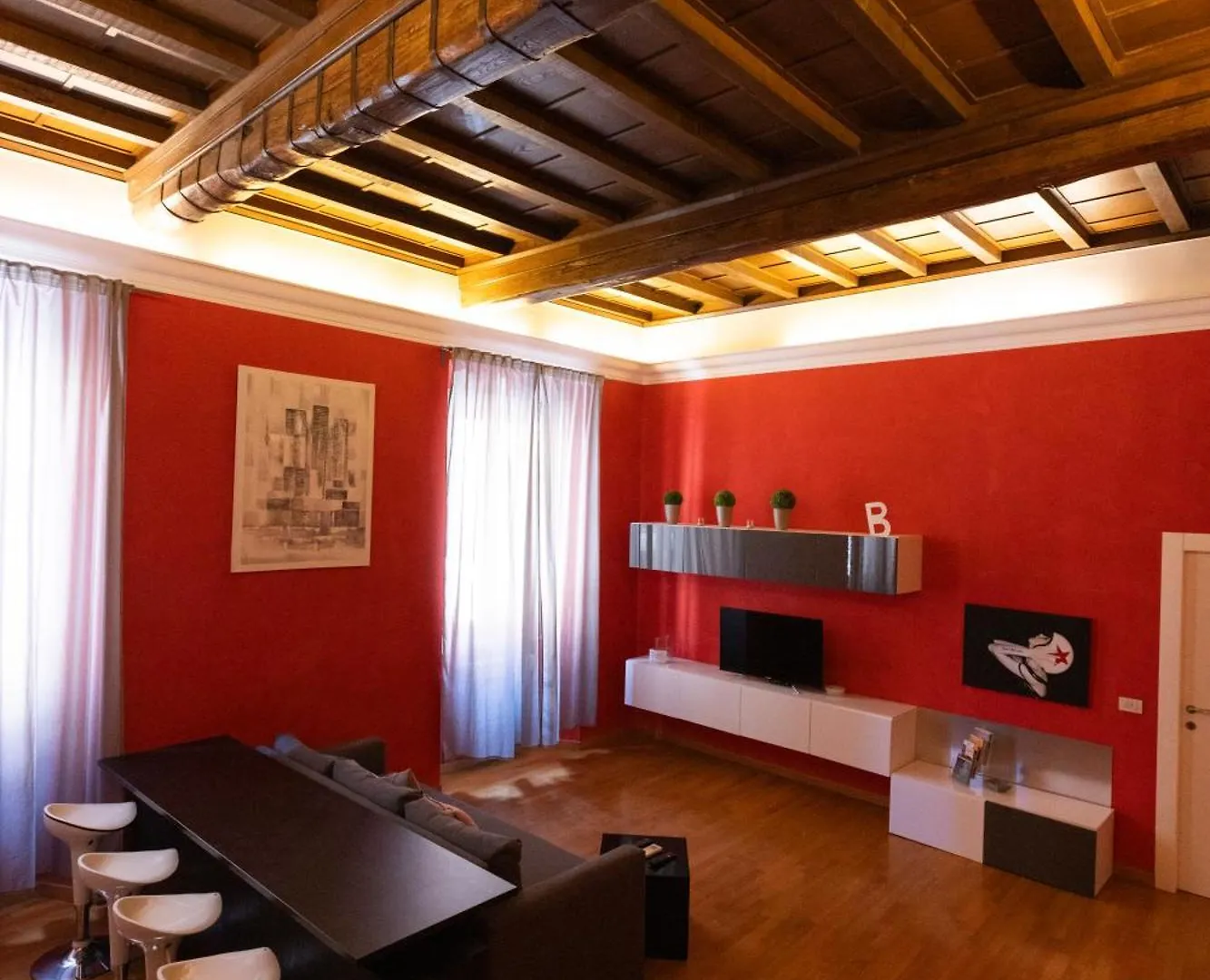 Barberini Apt Close To Fontana Di Trevi ローマ 0*,